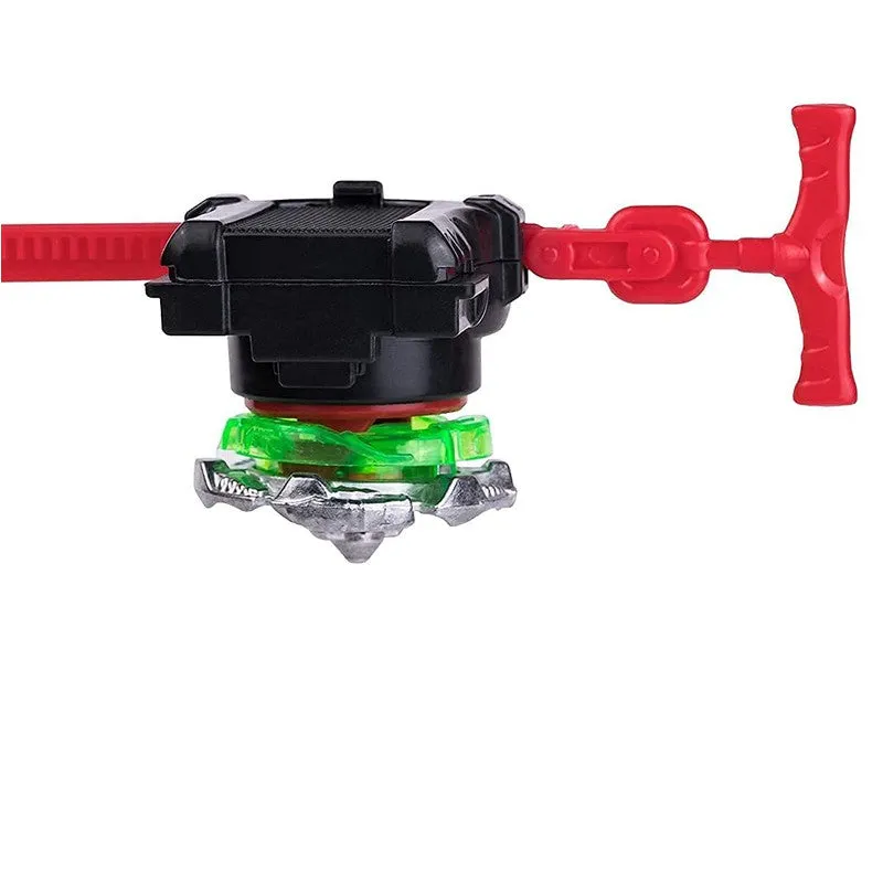 4D System 3 in 1 Metal Master Spinner Toy with Launcher for Kids