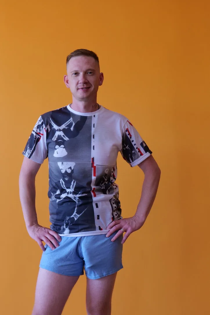 90S VINTAGE GAY PORN TRANSPARENCY Tee