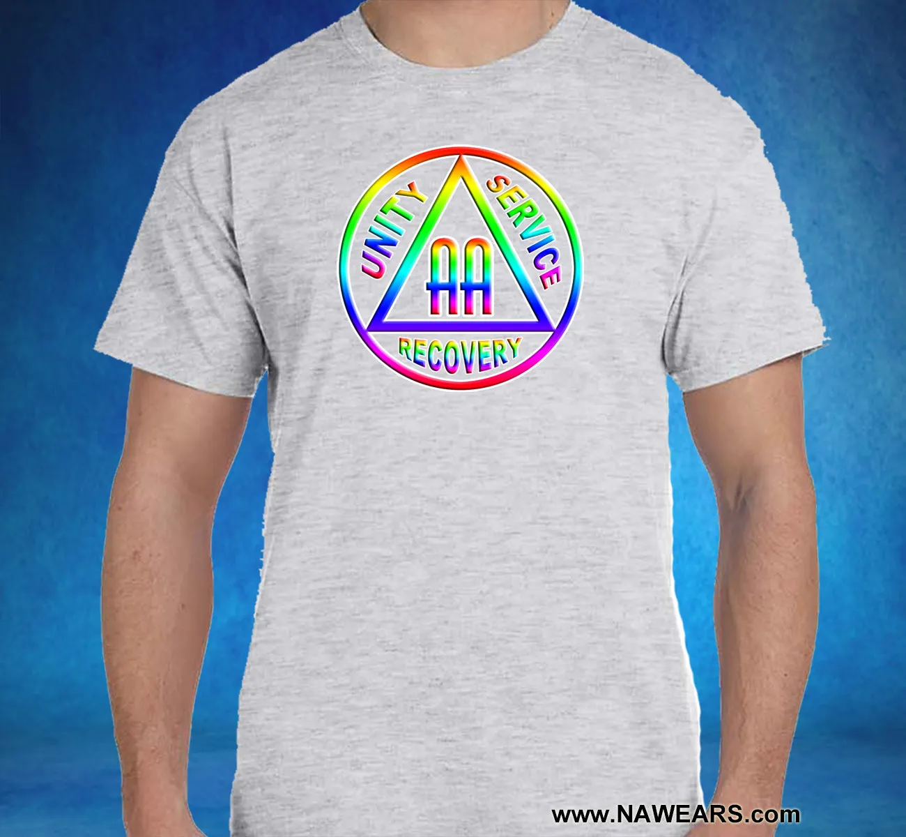 AA Rainbow Double Symbol dtf Tee