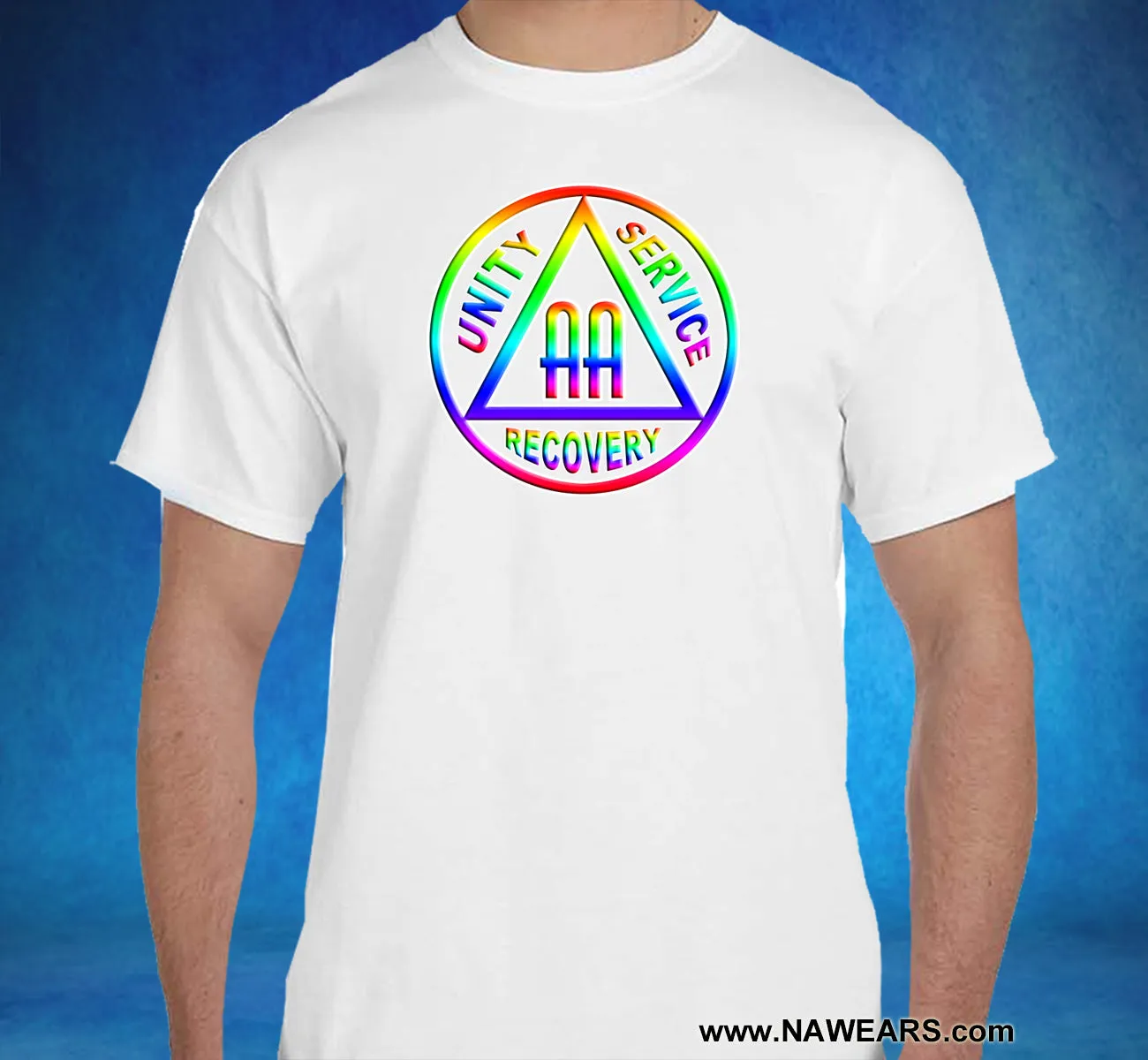 AA Rainbow Double Symbol dtf Tee