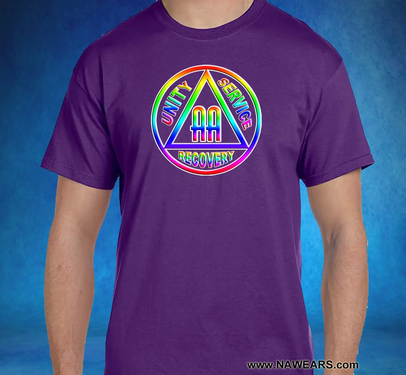 AA Rainbow Double Symbol dtf Tee