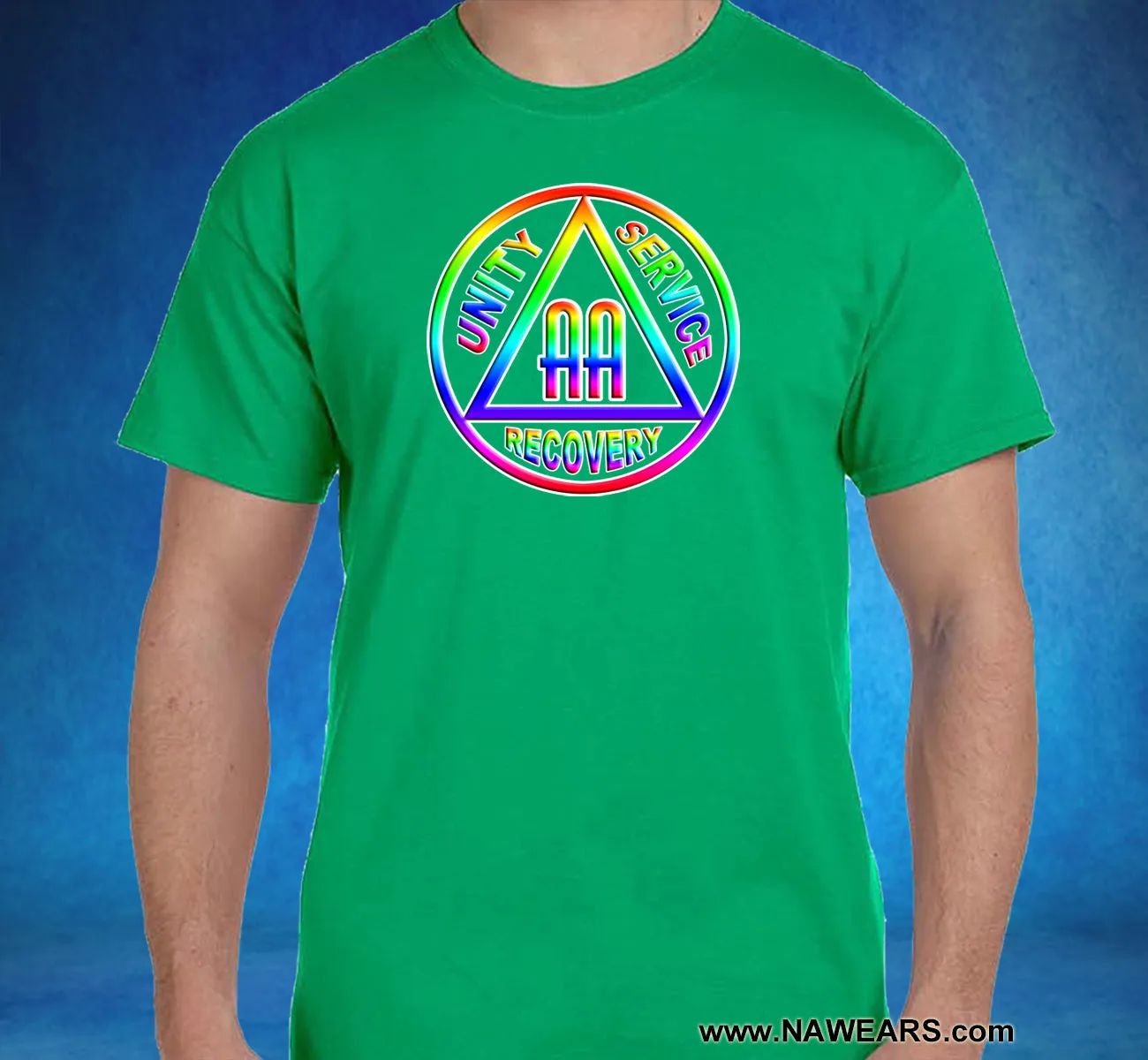 AA Rainbow Double Symbol dtf Tee