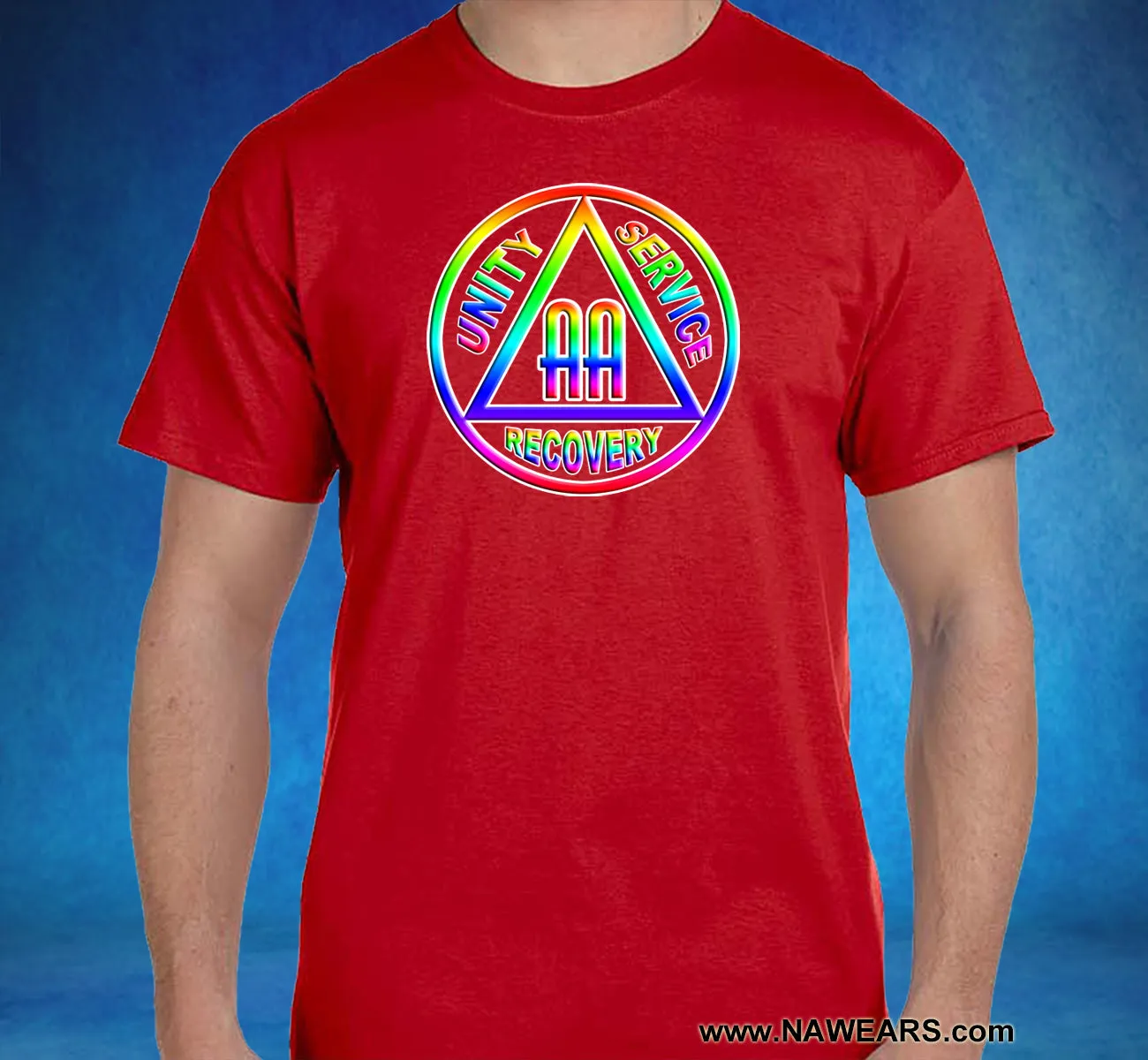 AA Rainbow Double Symbol dtf Tee