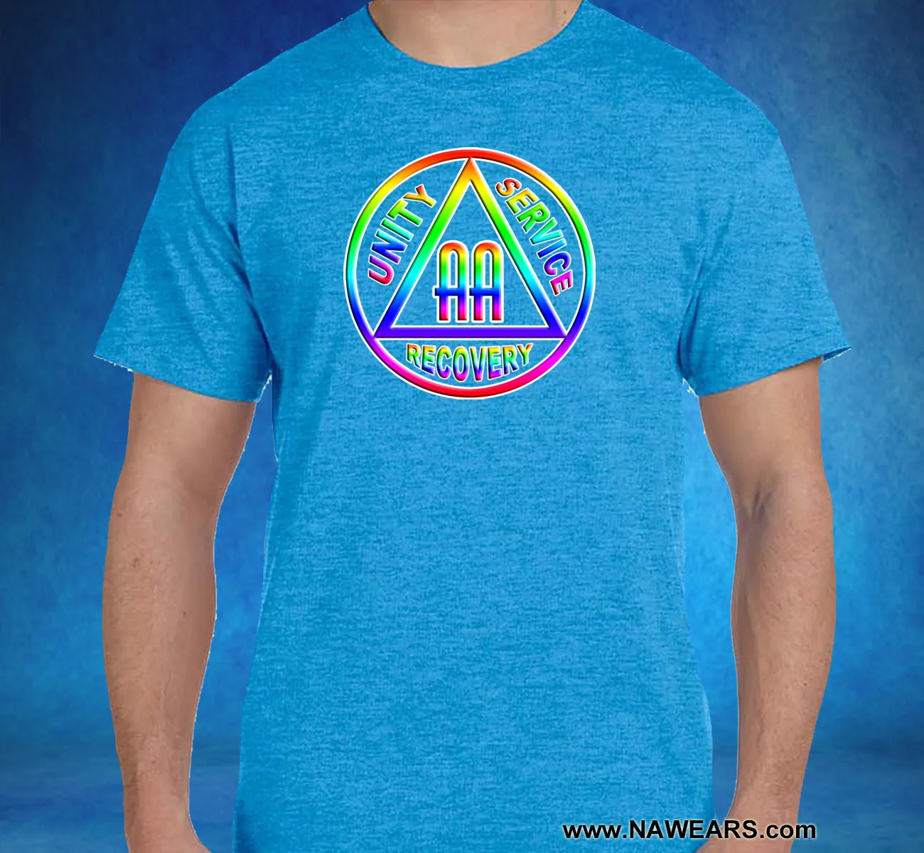 AA Rainbow Double Symbol dtf Tee