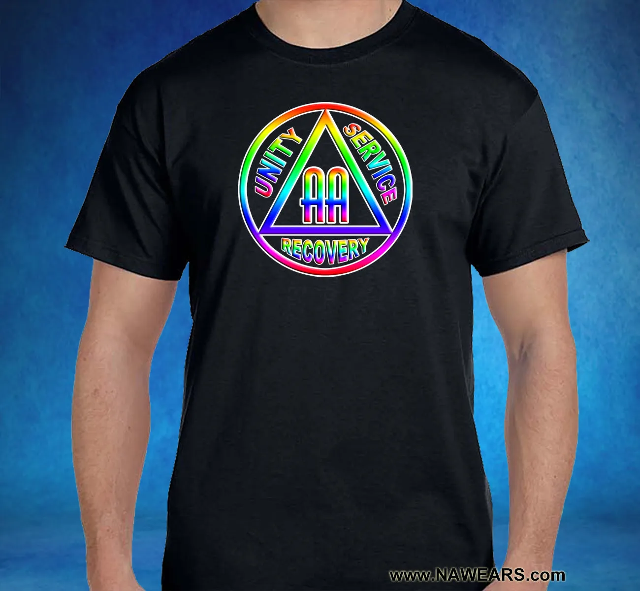 AA Rainbow Double Symbol dtf Tee