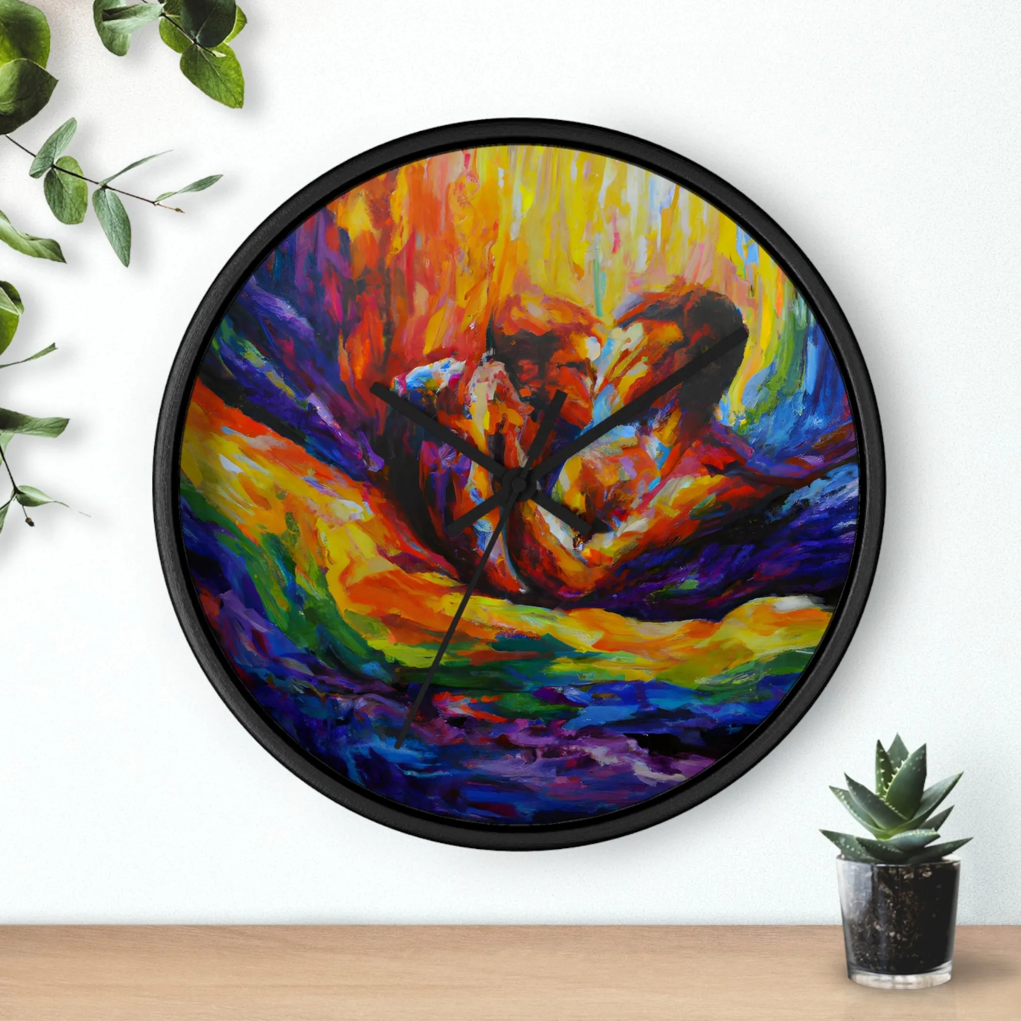 Ace - Gay Love Wall Clock