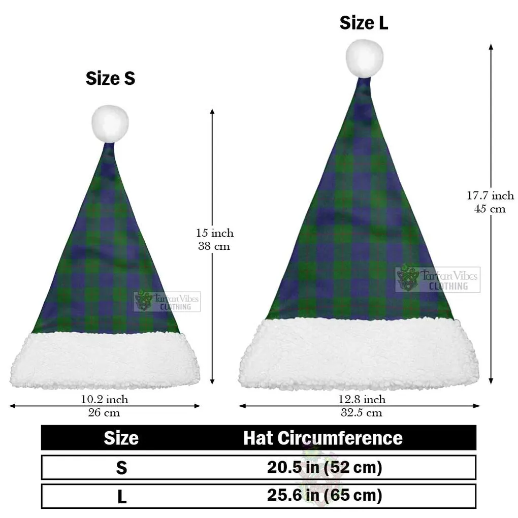 Barclay Tartan Christmas Santa Hats