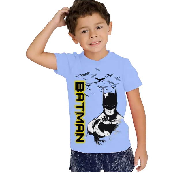 BAT MAN Printed T Shirt for Kids