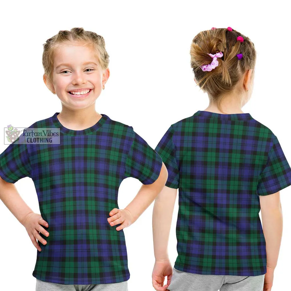 Black Watch Modern Tartan Kid T-Shirt