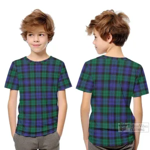 Black Watch Modern Tartan Kid T-Shirt