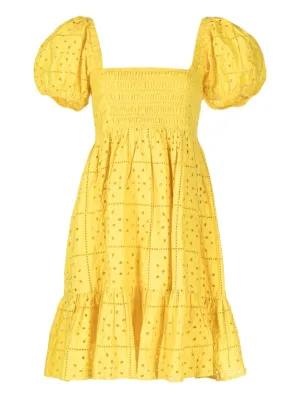 Broderie Anglaise Mini Dress