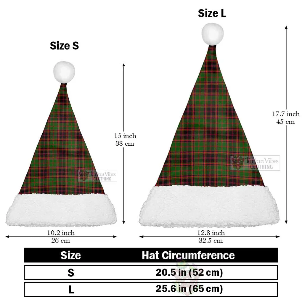 Buchan Tartan Christmas Santa Hats