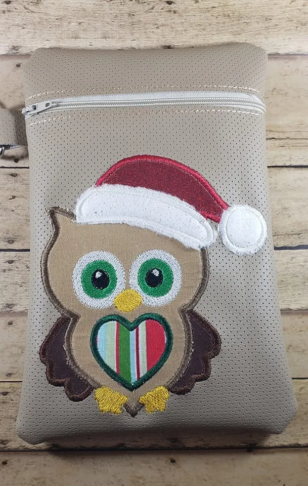 Christmas Santa Owl