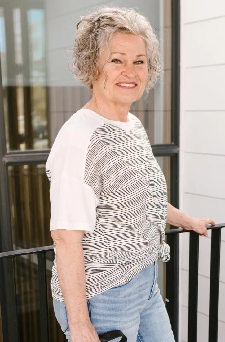 Cozy In Stripes Top