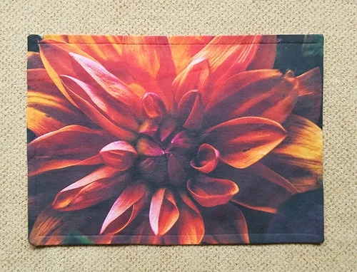 Dahlia Place Mat (Sold Individually, Two versions)