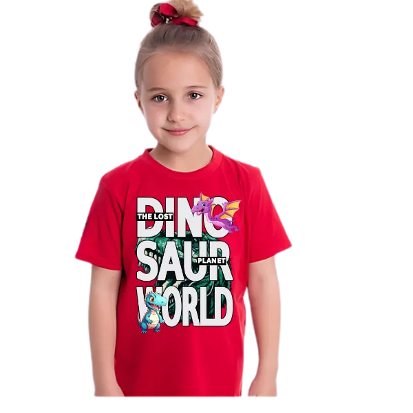 DINO WORLD T Shirt for Kids