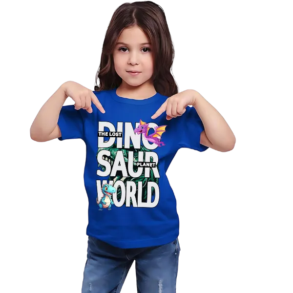 DINO WORLD T Shirt for Kids