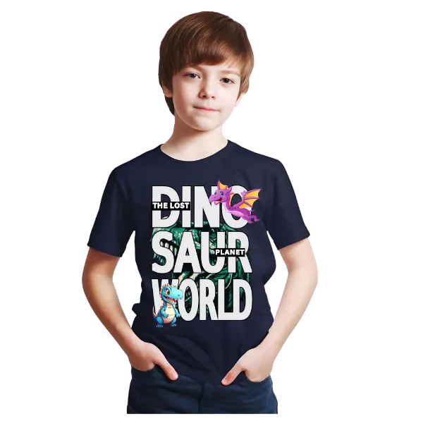 DINO WORLD T Shirt for Kids