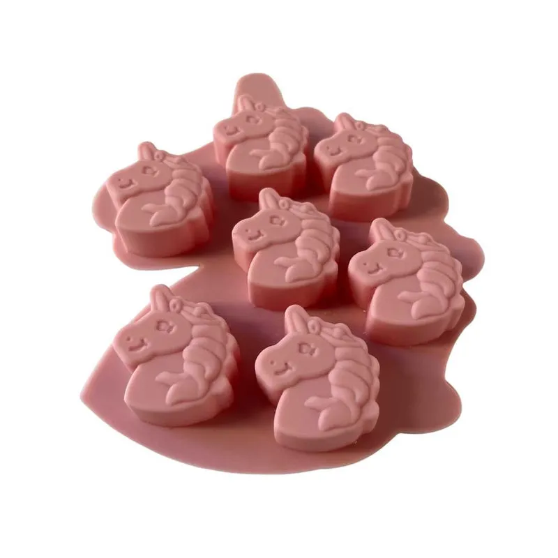 DIY Jelly Mix (Strawberry) with Unicorn Mould