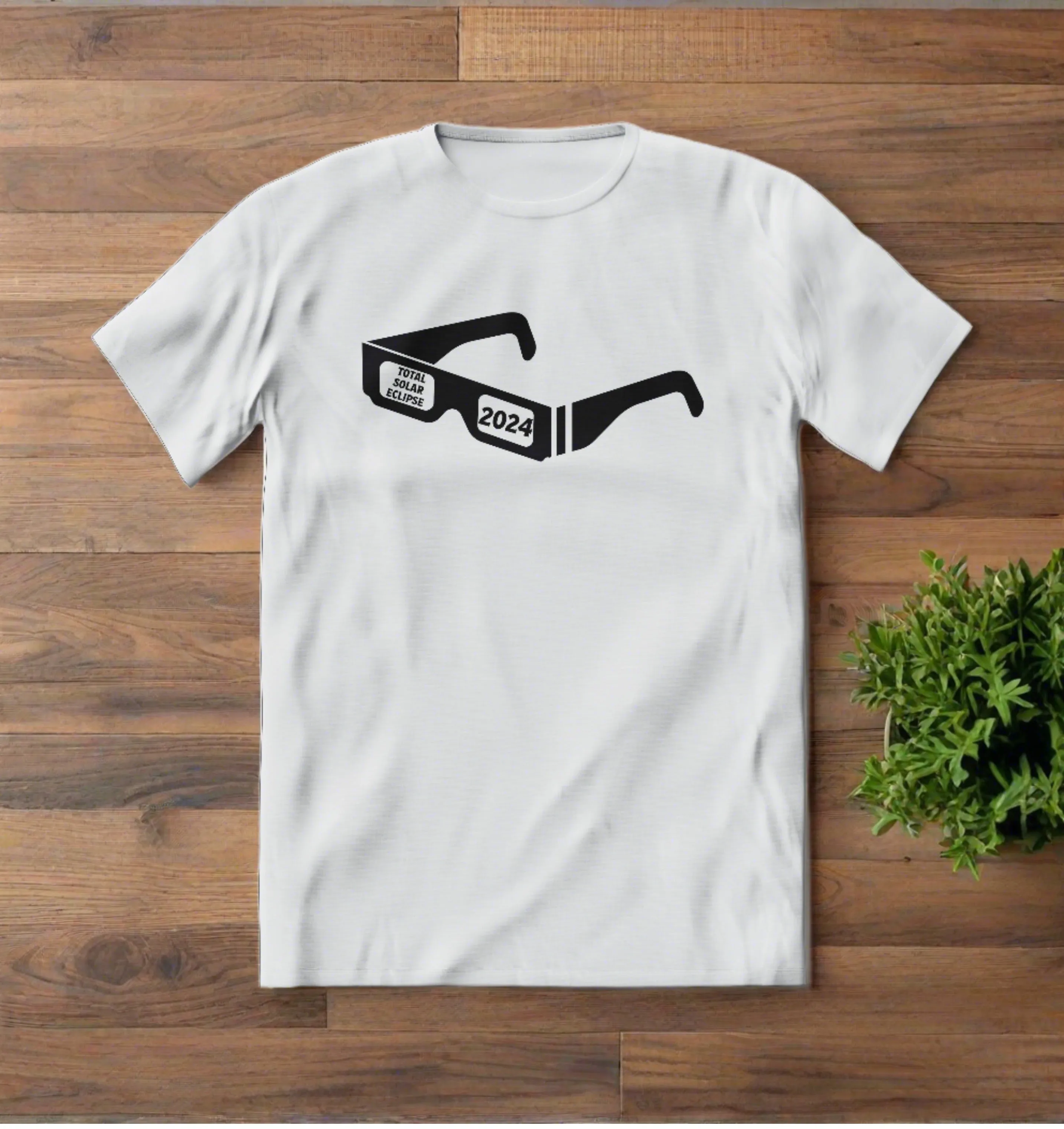 Eclipse & Glasses Short Sleeve T-Shirt