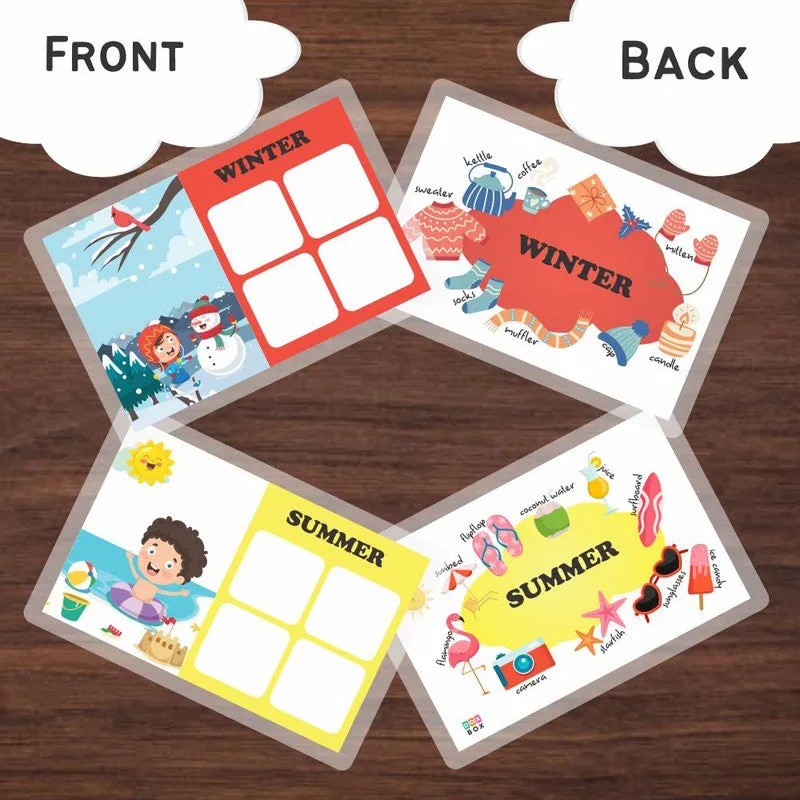 Educational Sorting Mat Puzzle