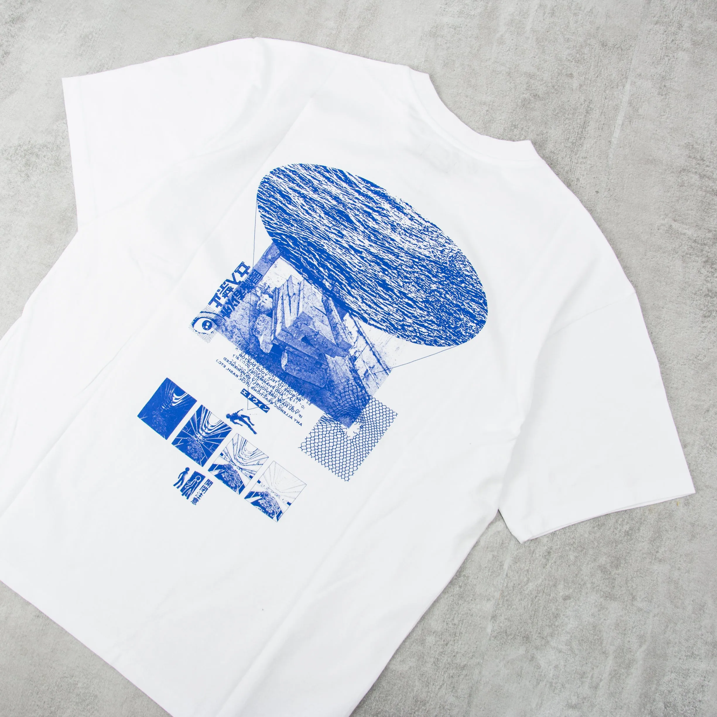 Edwin Wrong Way Memories Tee - White