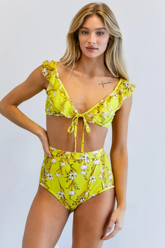 Floral Printed Swimwear Set *Online Only*