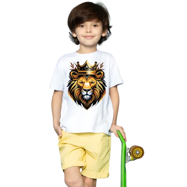 GOLDEN LION SHIRT FOR KIDS