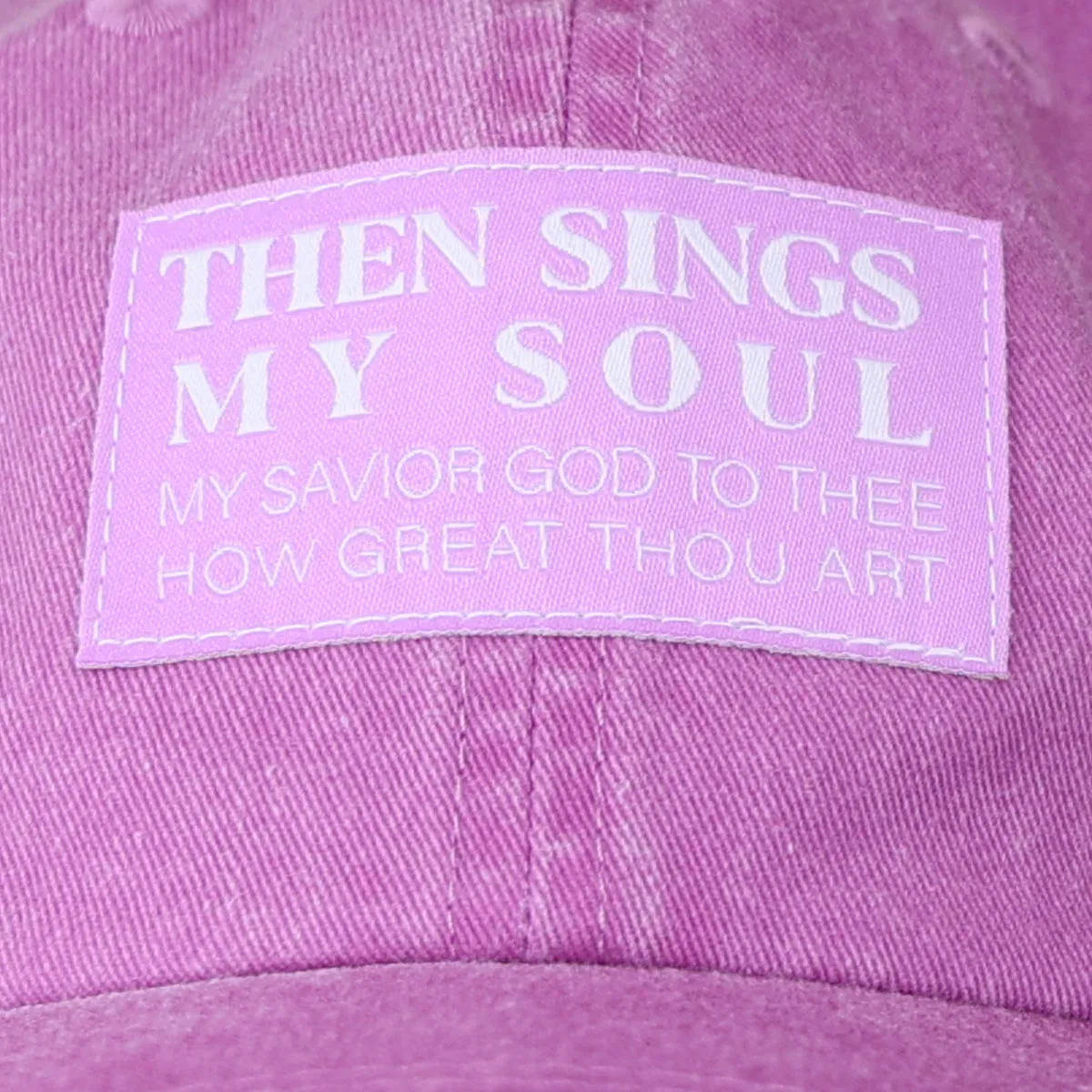 grace & truth Womens Cap Then Sings My Soul