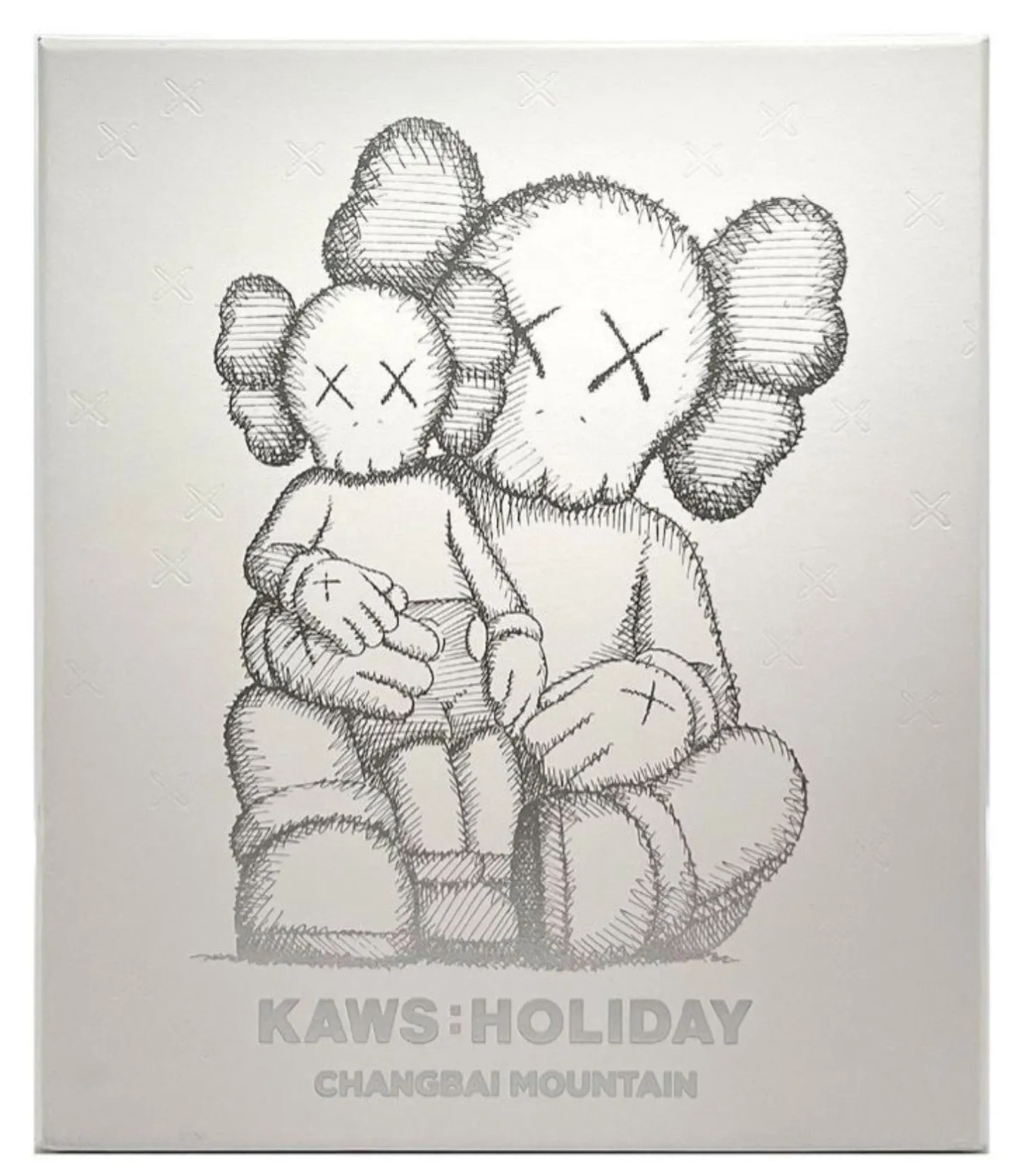 Holiday Changbai Mountain- Snowy White Fine Art Toy by Kaws- Brian Donnelly