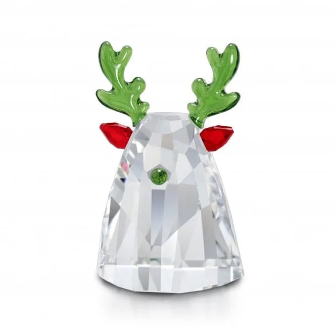 Holiday Cheers Reindeer Crystal Sculpture 5596384