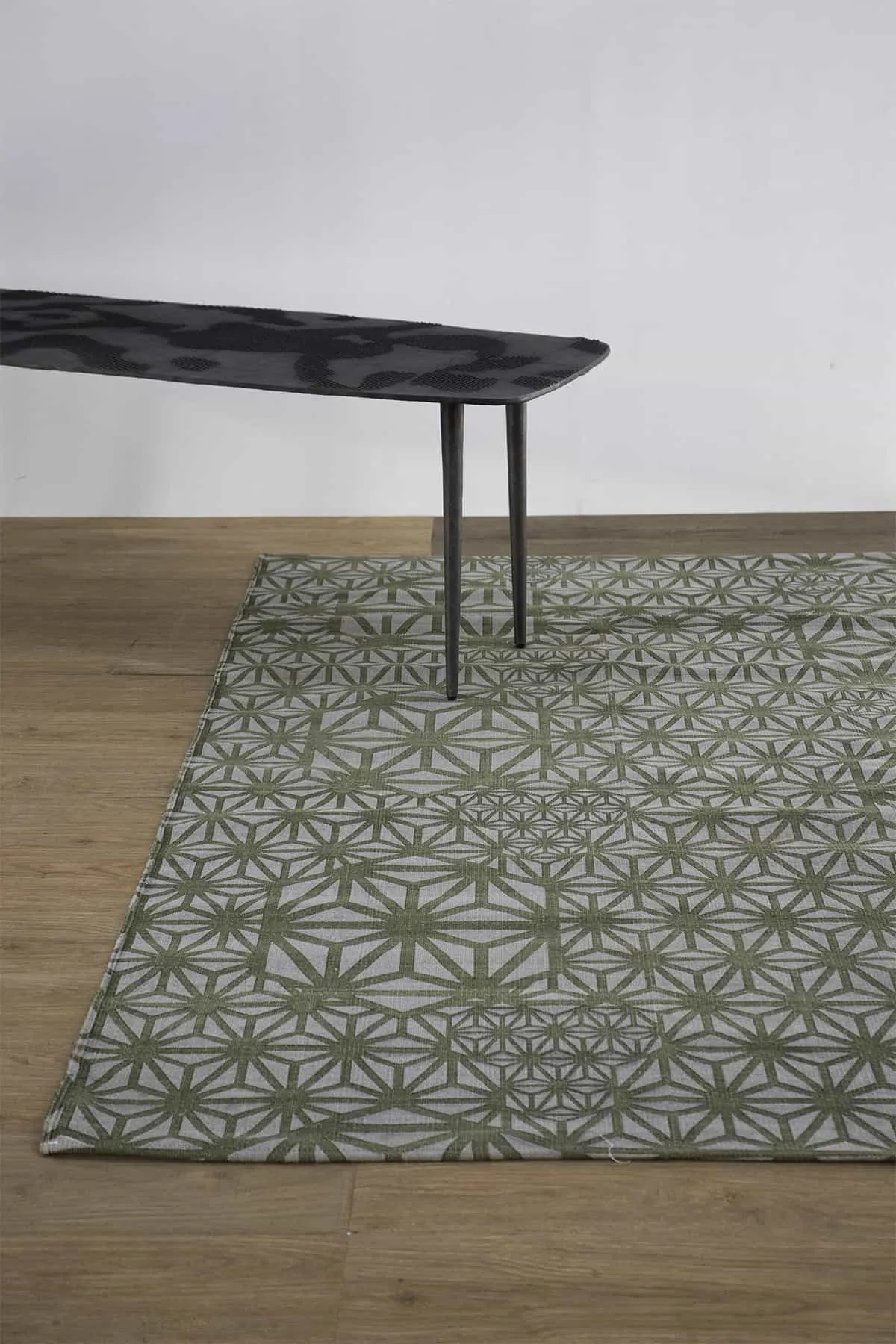 Kiwach Pure Cotton Printed Rug (Deep Forest)