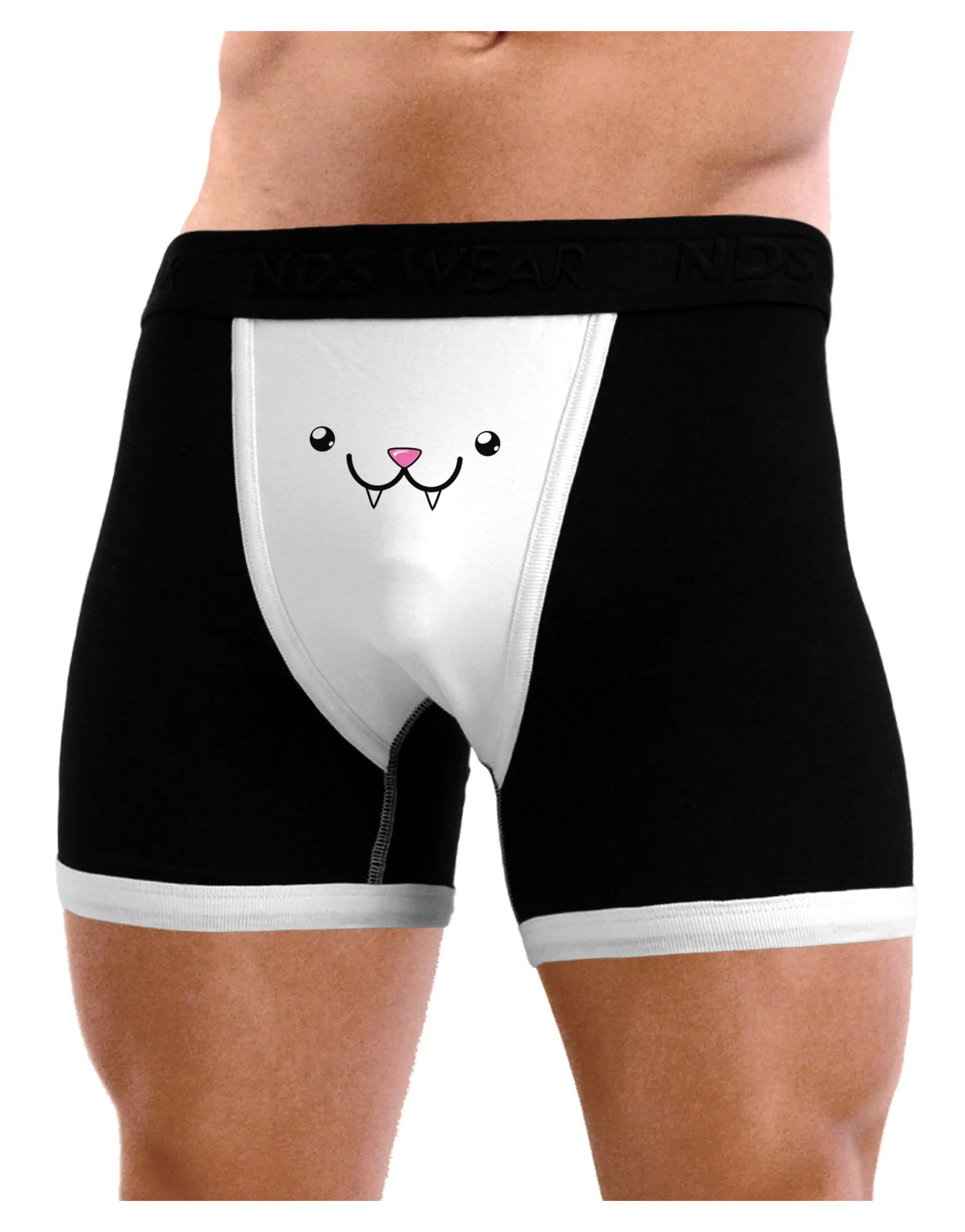 Kyu-T Face - Fangs the Vampire Bat Mens Boxer Brief Underwear