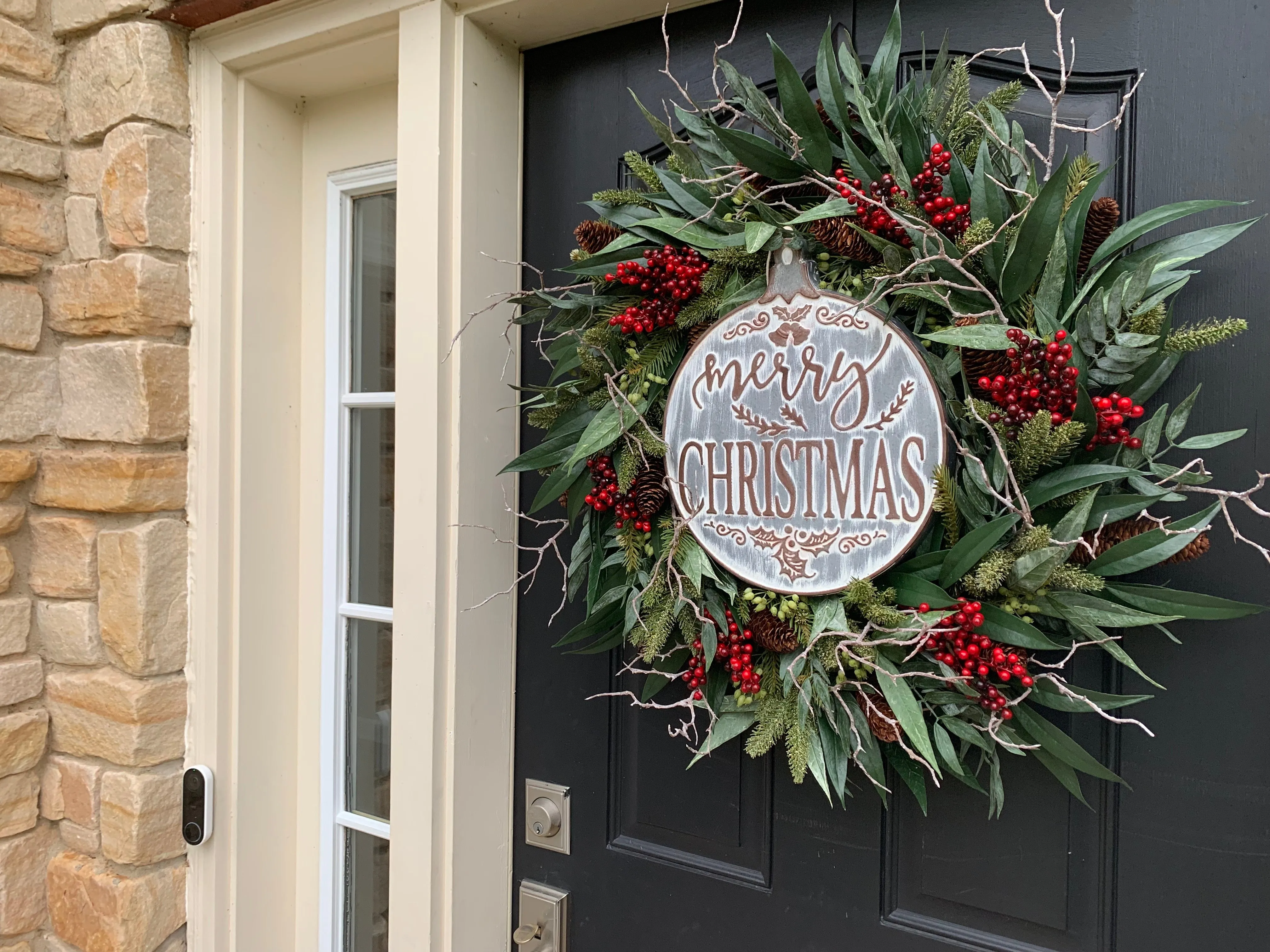 Make The Season Bright Christmas Wreath