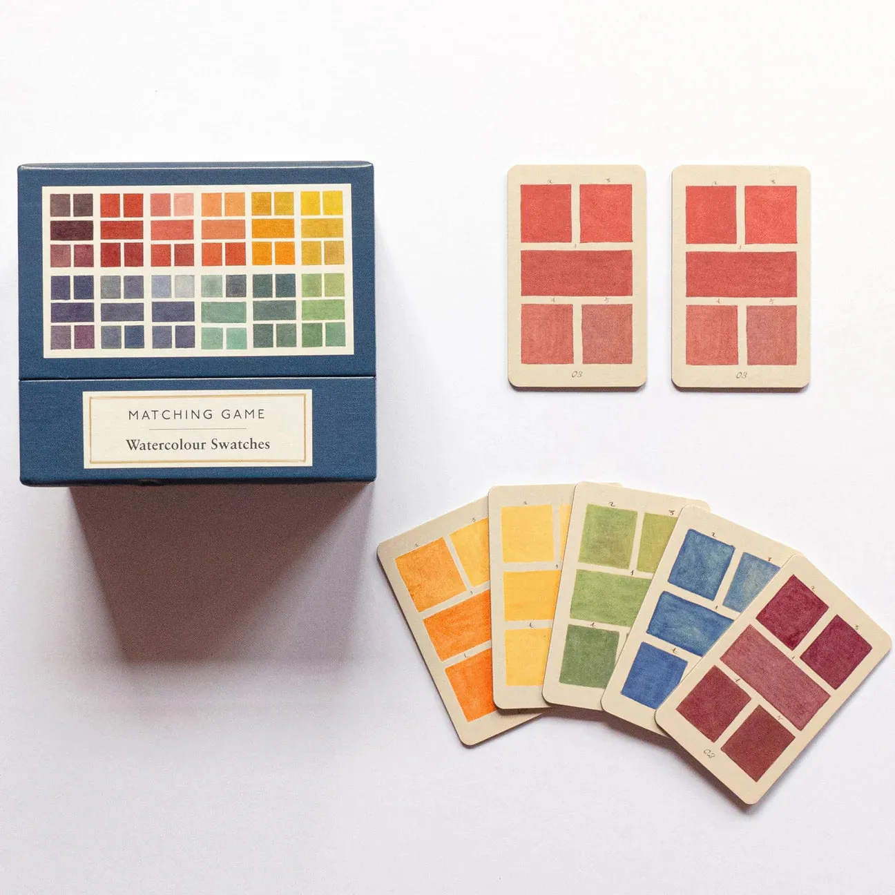 Matching Game - Watercolour Swatches