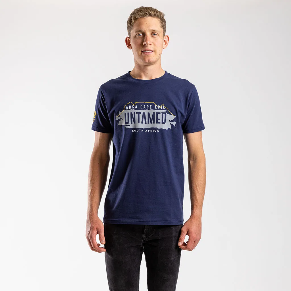 Men's Absa Cape Epic Untamed T Shirt (Navy)