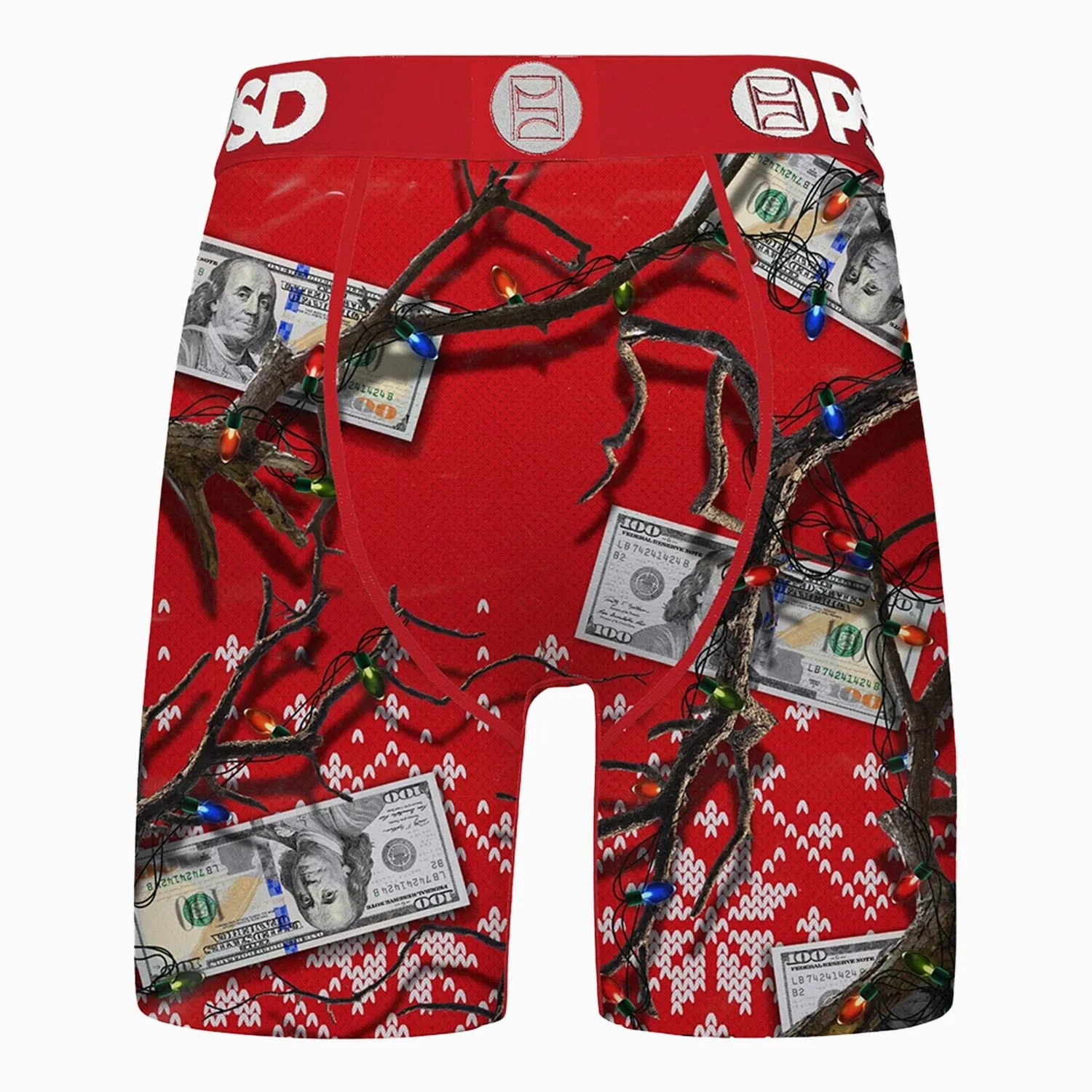 Men's Christmas Tree Brief Boxer