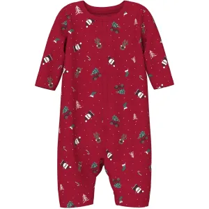 Name It Jester Red Christmas Elements Vismas Nightsuit