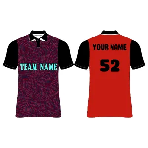 NEXT PRINT All Over Printed Customized Sublimation T-Shirt Unisex Sports Jersey Player Name & Number, Team Name.NP0080052