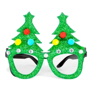 Party Glasses-Christmas Tree