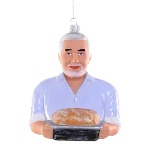 Paul Hollywood Glass Ornament