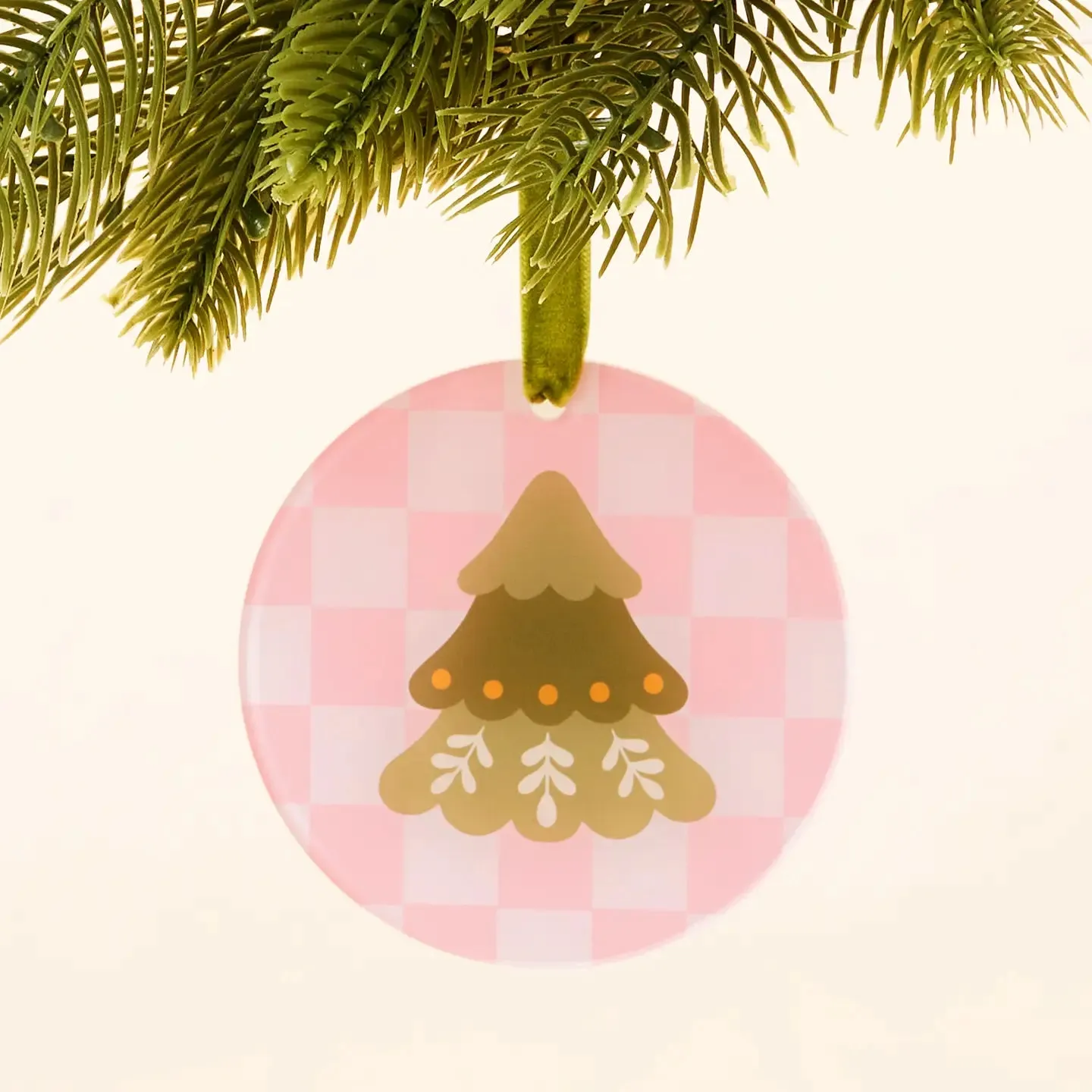 Pink Christmas Ornaments