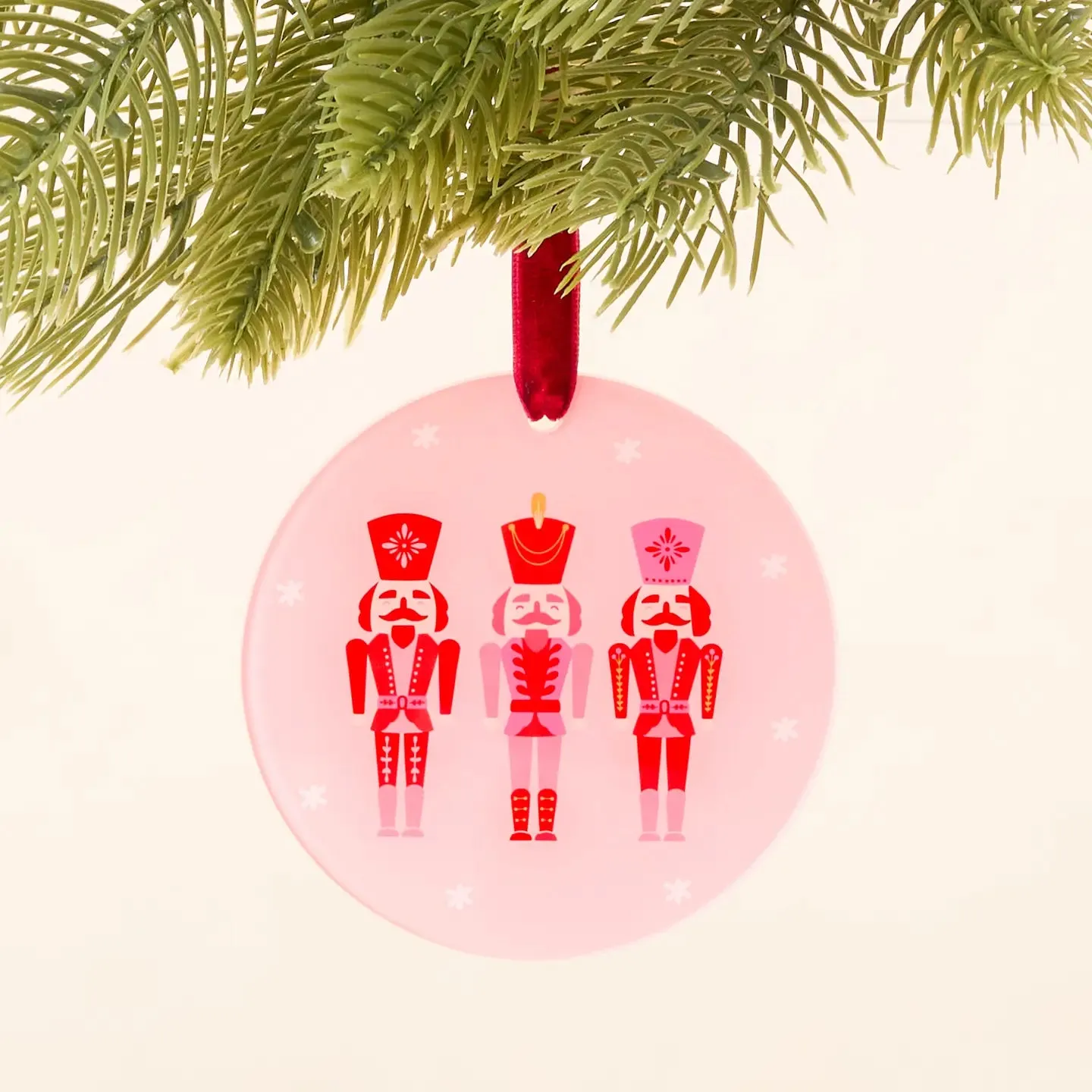 Pink Christmas Ornaments