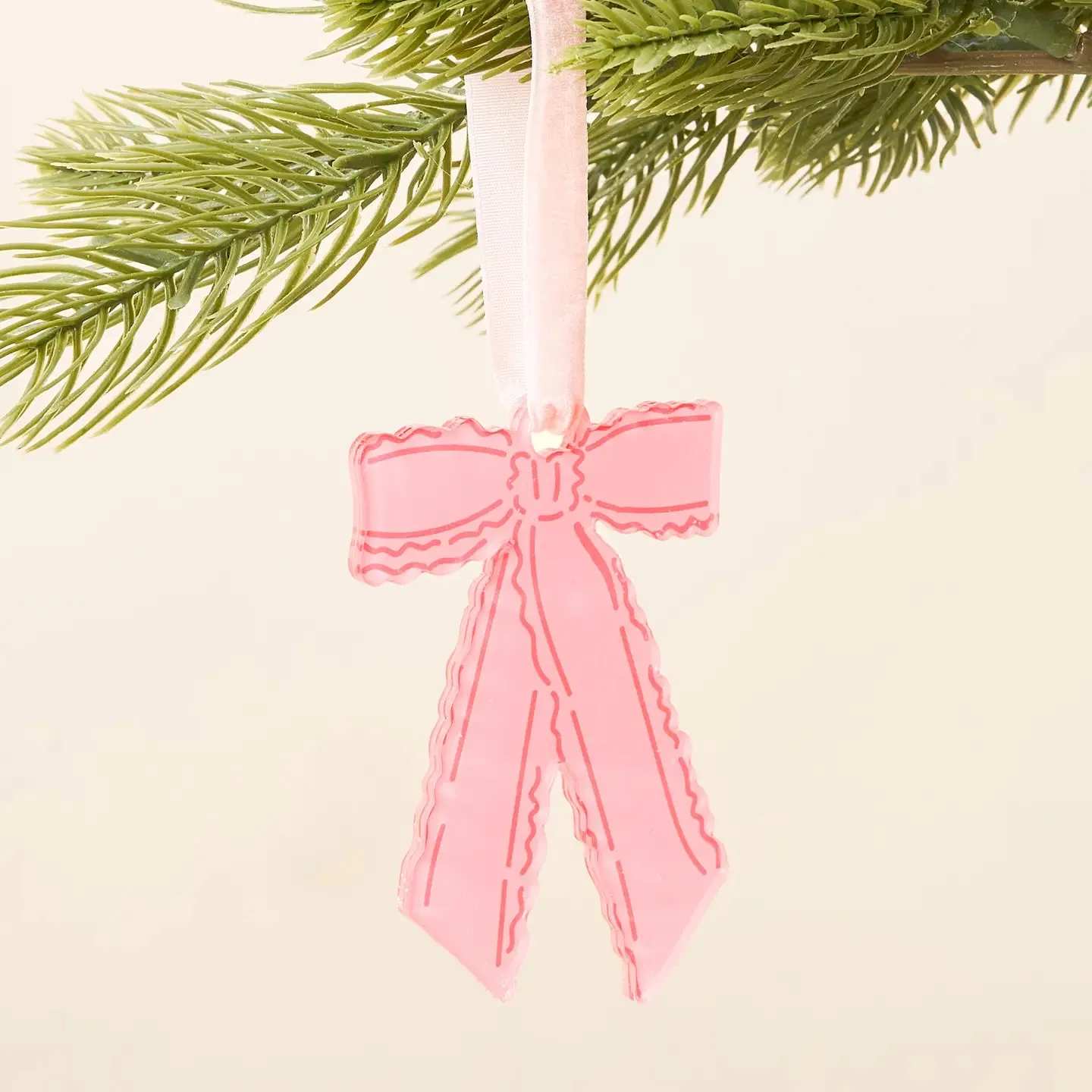 Pink Christmas Ornaments