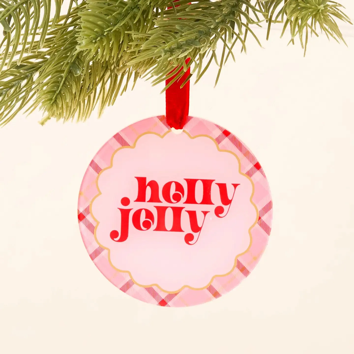 Pink Christmas Ornaments