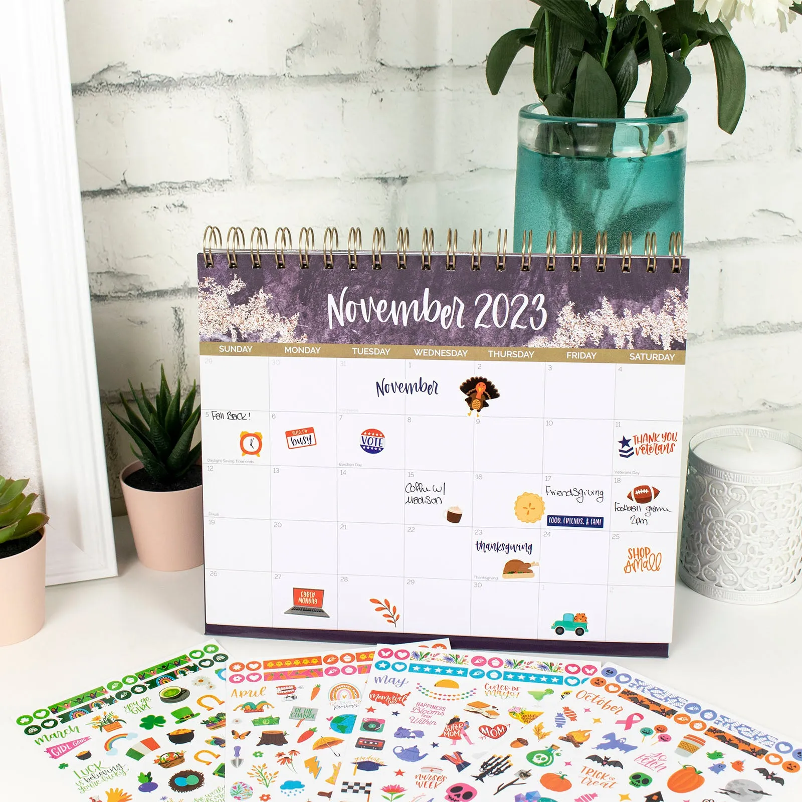 Planner Sticker Value Pack, Monthly Celebrations