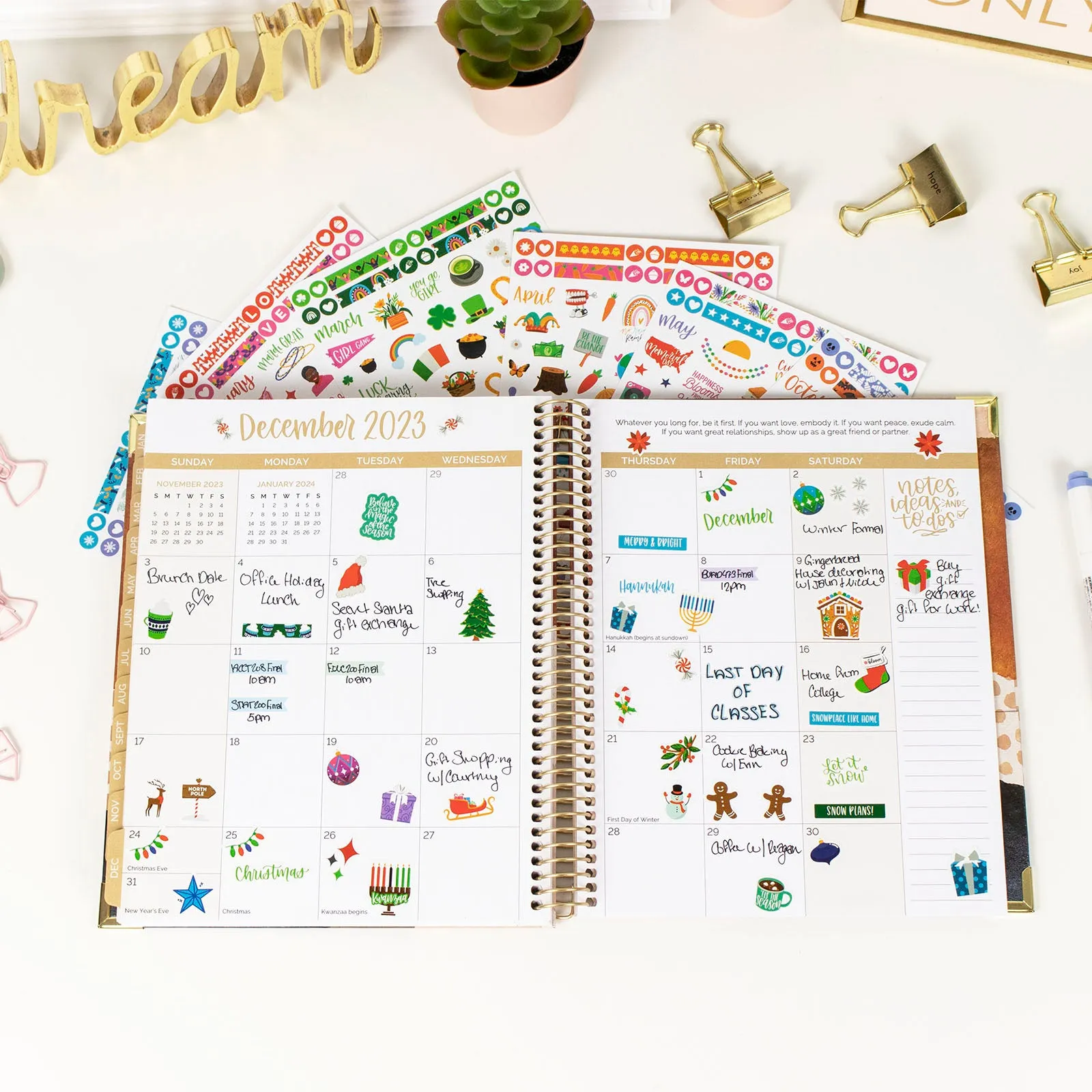 Planner Sticker Value Pack, Monthly Celebrations