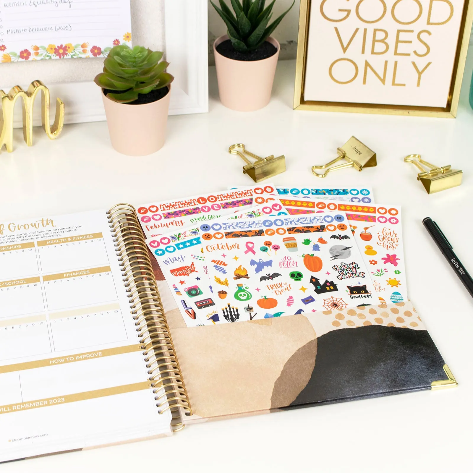 Planner Sticker Value Pack, Monthly Celebrations