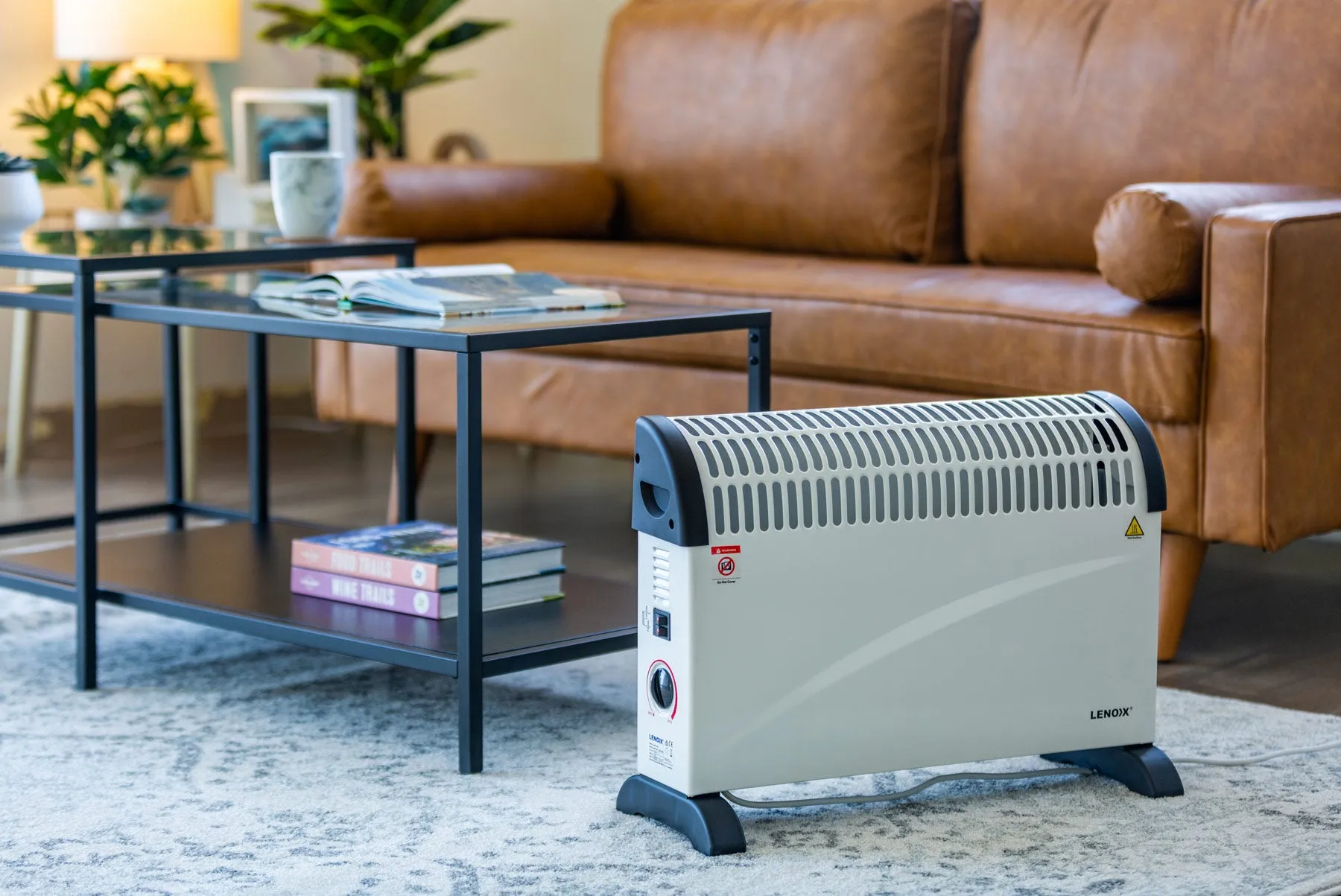 Portable Convector Heater 2000W, 3 Heat Settings