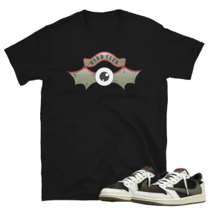 Retro 1 Low Travis Scott Olive Shirt